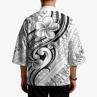 Hawaii Plumeria Lokelani Pikake Lei Kimono Ele'ele Polynesian Tattoo