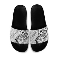 Hawaii Plumeria Lokelani Pikake Lei Slide Sandals Ele'ele Polynesian Tattoo