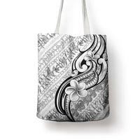 Hawaii Plumeria Lokelani Pikake Lei Tote Bag Ele'ele Polynesian Tattoo LT9 - Polynesian Pride