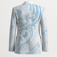 Hawaii Plumeria Lokelani Pikake Lei Blazer Uliuli Polynesian Tattoo