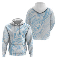 Hawaii Plumeria Lokelani Pikake Lei Hoodie Uliuli Polynesian Tattoo