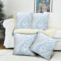 Hawaii Plumeria Lokelani Pikake Lei Pillow Cover Uliuli Polynesian Tattoo