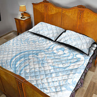 Hawaii Plumeria Lokelani Pikake Lei Quilt Bed Set Uliuli Polynesian Tattoo LT9 - Polynesian Pride