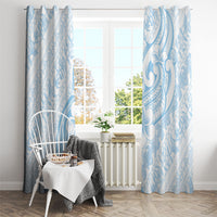 Hawaii Plumeria Lokelani Pikake Lei Window Curtain Uliuli Polynesian Tattoo LT9 - Polynesian Pride