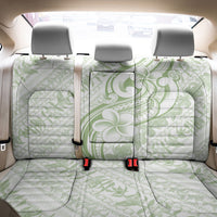 Hawaii Plumeria Lokelani Pikake Lei Back Car Seat Cover Oma'oma'o Polynesian Tattoo