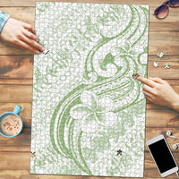 Hawaii Plumeria Lokelani Pikake Lei Puzzle Oma'oma'o Polynesian Tattoo