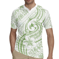 Hawaii Plumeria Lokelani Pikake Lei Rugby Jersey Oma'oma'o Polynesian Tattoo LT9 - Polynesian Pride