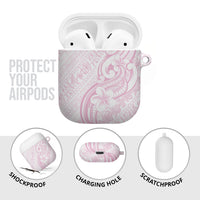 Hawaii Plumeria Lokelani Pikake Lei AirPods Case Poni Mama Polynesian Tattoo LT9 - Polynesian Pride