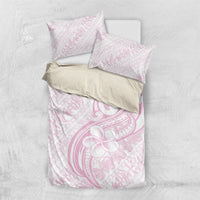 Hawaii Plumeria Lokelani Pikake Lei Bedding Set Poni Mama Polynesian Tattoo