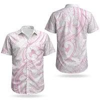 Hawaii Plumeria Lokelani Pikake Lei Couples Matching Mermaid Dress and Hawaiian Shirt Poni Mama Polynesian Tattoo LT9 - Polynesian Pride