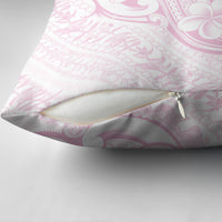 Hawaii Plumeria Lokelani Pikake Lei Pillow Cover Poni Mama Polynesian Tattoo LT9 - Polynesian Pride
