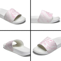 Hawaii Plumeria Lokelani Pikake Lei Slide Sandals Poni Mama Polynesian Tattoo