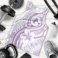 Hawaii Plumeria Lokelani Pikake Lei Men Tank Top Poni Polynesian Tattoo LT9 - Polynesian Pride