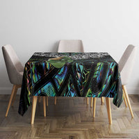 Personalised Maori Manaia Tablecloth New Zealand Tribal Hei Matau Papua Shell LT9 - Polynesian Pride
