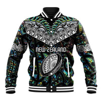 Custom New Zealand Baseball Jacket Maori Rugby Tattoo Papua Shell