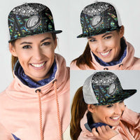New Zealand Mesh Trucker Cap Maori Rugby Tattoo Papua Shell LT9 - Polynesian Pride