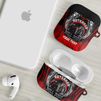 Aotearoa Bulldog Personalised AirPods Case Maori Kowhaiwhai Motif LT9 - Polynesian Pride