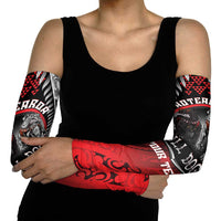 Aotearoa Bulldog Personalised Arm Sleeves Maori Kowhaiwhai Motif - Polynesian Pride