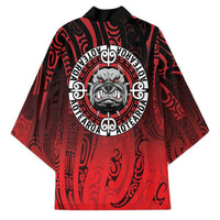 Aotearoa Bulldog Kimono New Zealand Kowhaiwhai Tribal - Polynesian Pride