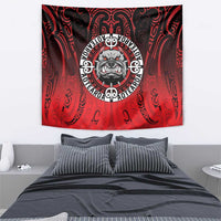Aotearoa Bulldog Tapestry New Zealand Kowhaiwhai Tribal