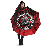Aotearoa Bulldog Umbrella New Zealand Kowhaiwhai Tribal - Polynesian Pride