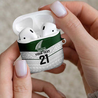 Custom New Zealand Maori Niho Taniwha AirPods Case LT9 - Polynesian Pride