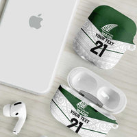Custom New Zealand Maori Niho Taniwha AirPods Case LT9 - Polynesian Pride