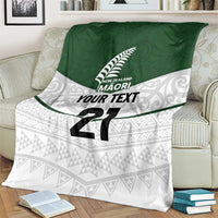 Custom New Zealand Maori Niho Taniwha Blanket