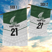 Custom New Zealand Maori Niho Taniwha Garden Flag