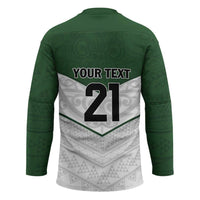 Custom New Zealand Maori Niho Taniwha Hockey Jersey LT9 - Polynesian Pride