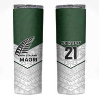 Custom New Zealand Maori Niho Taniwha Skinny Tumbler