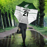 Custom New Zealand Maori Niho Taniwha Umbrella - Polynesian Pride