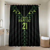 Custom New Zealand Maori Koru Koiri Motif Bathroom Set - Polynesian Pride