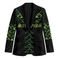 Custom New Zealand Maori Koru Koiri Motif Blazer - Polynesian Pride