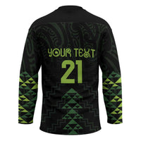 Custom New Zealand Maori Koru Koiri Motif Hockey Jersey LT9 - Polynesian Pride