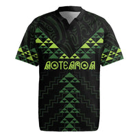 Custom New Zealand Maori Koru Koiri Motif Rugby Jersey