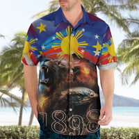Philippines Lion and Eagle 1898 Hawaiian Shirt Pilipinas Maligayang Araw ng Kalayaan LT9 - Polynesian Pride
