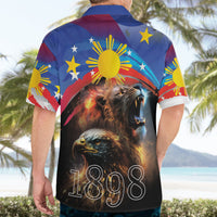 Philippines Lion and Eagle 1898 Hawaiian Shirt Pilipinas Maligayang Araw ng Kalayaan LT9 - Polynesian Pride