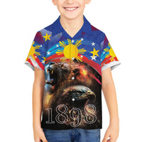 Philippines Lion and Eagle 1898 Hawaiian Shirt Pilipinas Maligayang Araw ng Kalayaan LT9 - Polynesian Pride