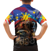 Philippines Lion and Eagle 1898 Hawaiian Shirt Pilipinas Maligayang Araw ng Kalayaan LT9 - Polynesian Pride