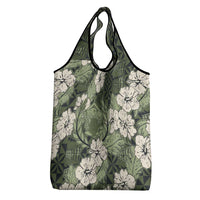 Tongan Kupesi Ngatu Hibiscus Vintage Motif Grocery Bag LT9 - Polynesian Pride