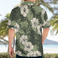 Tongan Kupesi Ngatu Hibiscus Vintage Motif Hawaiian Shirt LT9 - Polynesian Pride