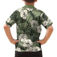 Tongan Kupesi Ngatu Hibiscus Vintage Motif Hawaiian Shirt LT9 - Polynesian Pride