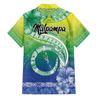 Malpampa Vanuatu Hawaiian Shirt Hibiscus Sand Drawing with Pacific Pattern LT9 - Polynesian Pride