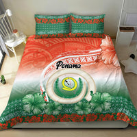Penama Vanuatu Bedding Set Hibiscus Sand Drawing with Pacific Pattern LT9 - Polynesian Pride