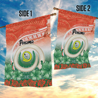 Penama Vanuatu Garden Flag Hibiscus Sand Drawing with Pacific Pattern LT9 - Polynesian Pride