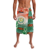 Penama Vanuatu Lavalava Hibiscus Sand Drawing with Pacific Pattern LT9 Red Art - Polynesian Pride