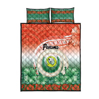 Penama Vanuatu Quilt Bed Set Hibiscus Sand Drawing with Pacific Pattern LT9 - Polynesian Pride