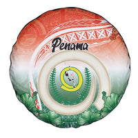 Penama Vanuatu Spare Tire Cover Hibiscus Sand Drawing with Pacific Pattern LT9 - Polynesian Pride