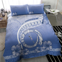 Shefa Vanuatu Bedding Set Hibiscus Sand Drawing with Pacific Pattern LT9 - Polynesian Pride